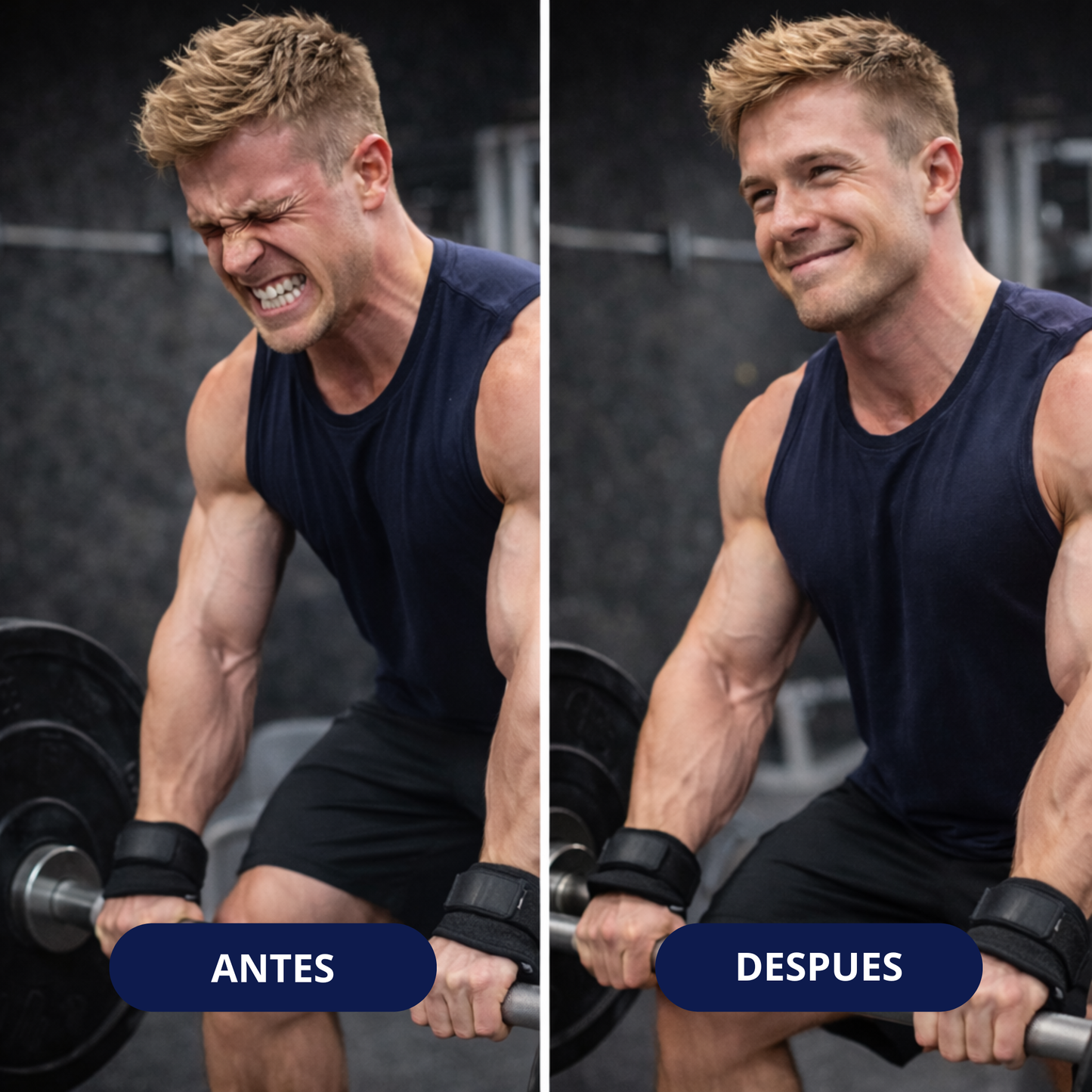 Hook-Grips para gimnasio